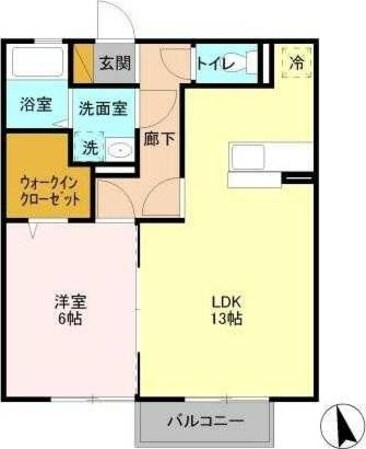 エクセルEFの物件間取画像